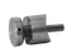 Svorka bodová, na ø42.4mm, sklo 6-12mm, brúsená AISI304