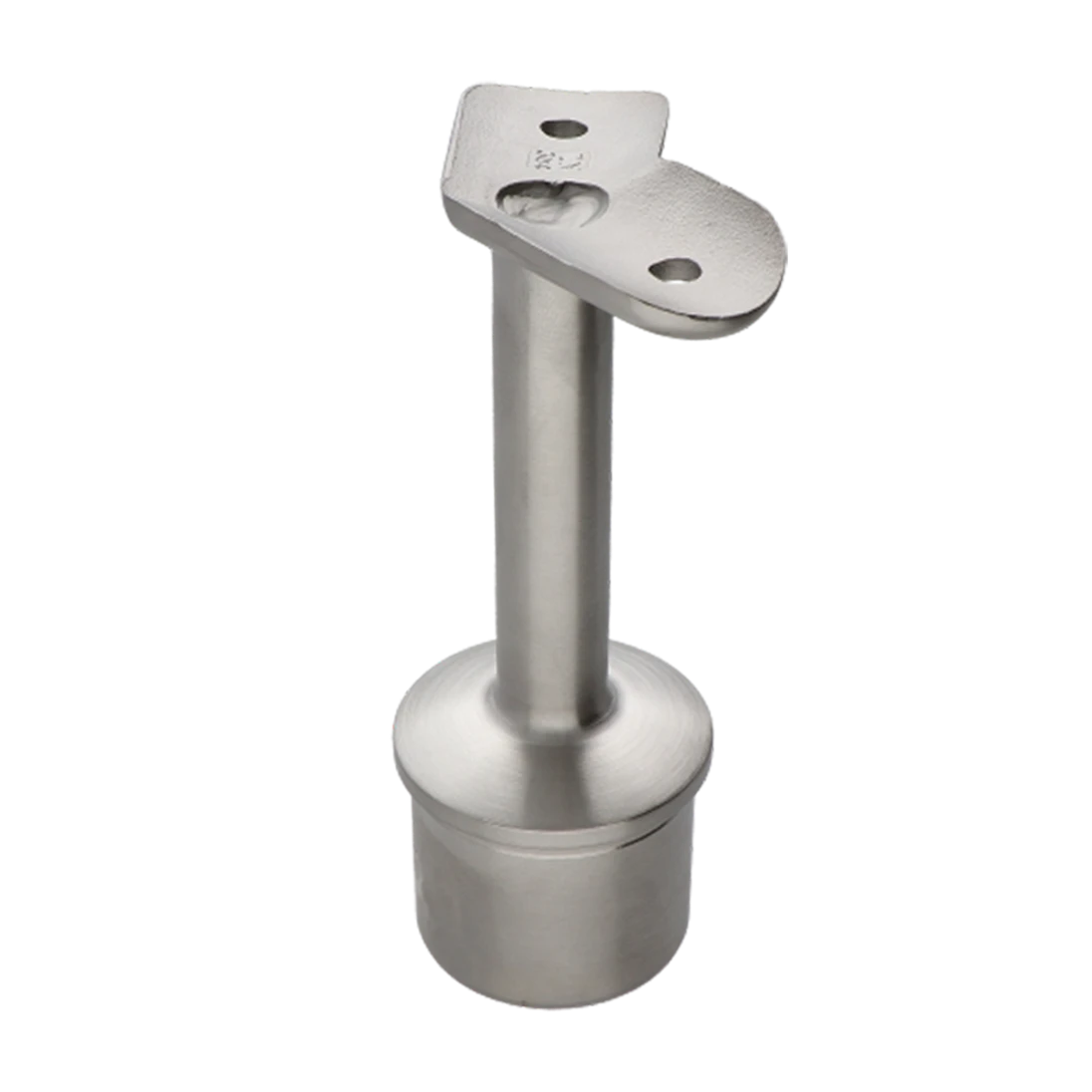 Držák madla pevný na trubku ø42.4mm, broušená nerez AISI304