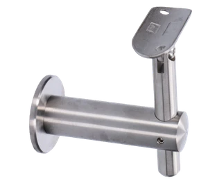 Držák madla ø42.4mm s kloubem, broušená nerez AISI304 - slide 0