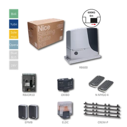 RB600KCE + H sada pro posuvnou bránu do 600kg