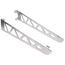 konzoly pro skleněný přístřešek - set pravá + levá strana, broušená nerez K320 /AISI304, použít držáky EB1-PRJ