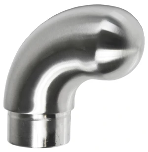 Ukončenie - koleno na trubku ø42.4mm, brúsená AISI304 - slide 0
