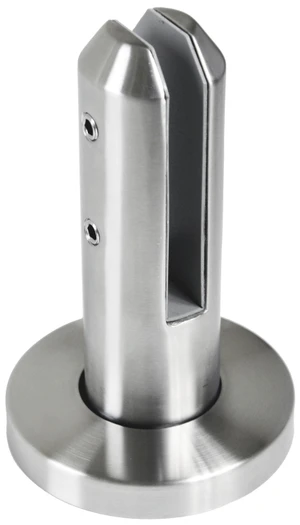 Vrchní kotvení pro sklo max. 12.76mm, broušená AISI316 - slide 0