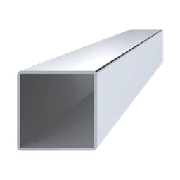 Profil uzatvorený 40x40x2mm, leštená nerez /AISI304