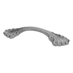 Úchyt kovaný 240x70mm, odsazení 51 mm, bez povrchové úpravy