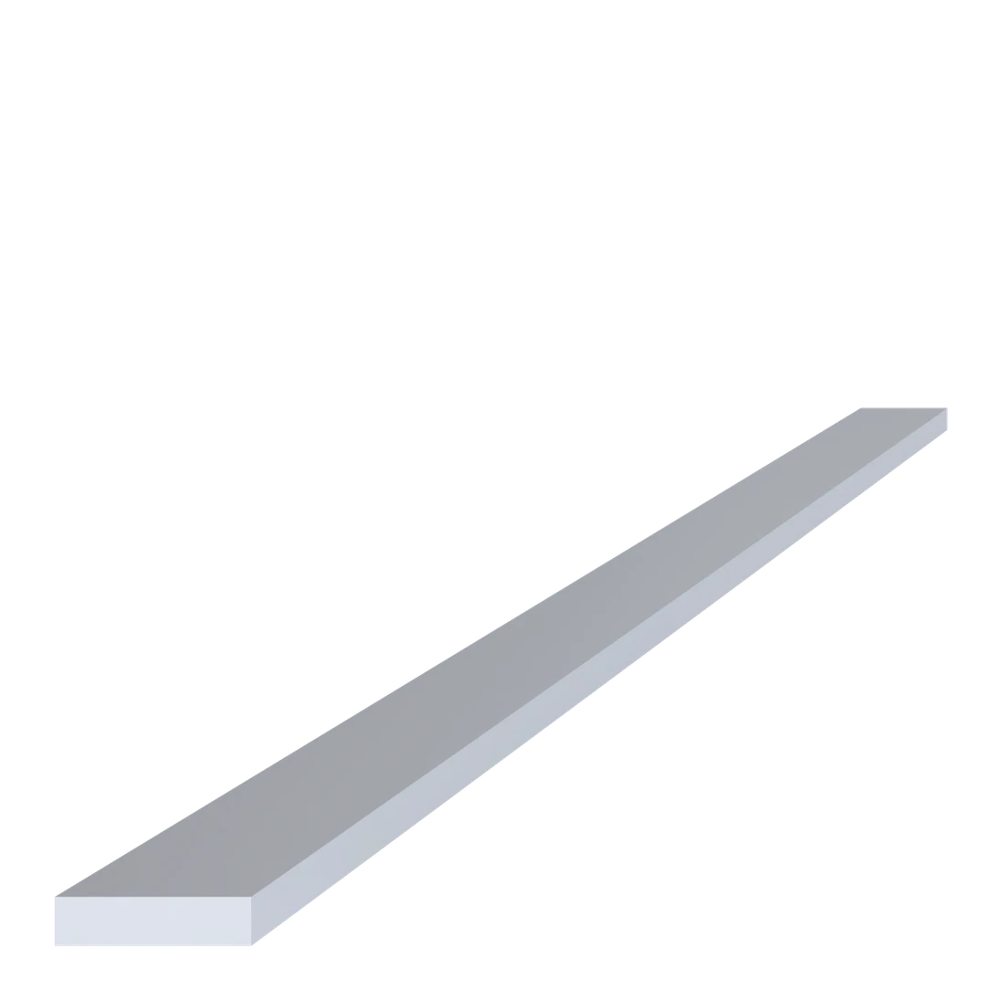 Pásovina 20x5mm, L-6000mm, hliník bez povrchovej úpravy