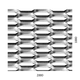 Tahokov Zn, kosočtvercové oko: 44x12mm, mostík: 5mm (2000x1000x1.5mm), orientace oka: rozměr oka 44mm je rovnoběžná s rozměrem tabule 2000mm