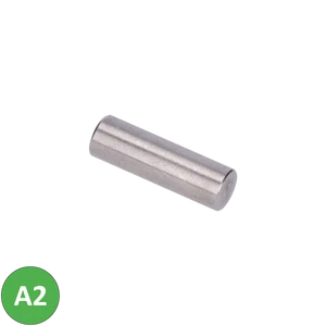 Bezpečnostný kolík ku svorke skla, brúsená nerez K320/AISI304 priemer 6mm, dĺžka 20mm - slide 0