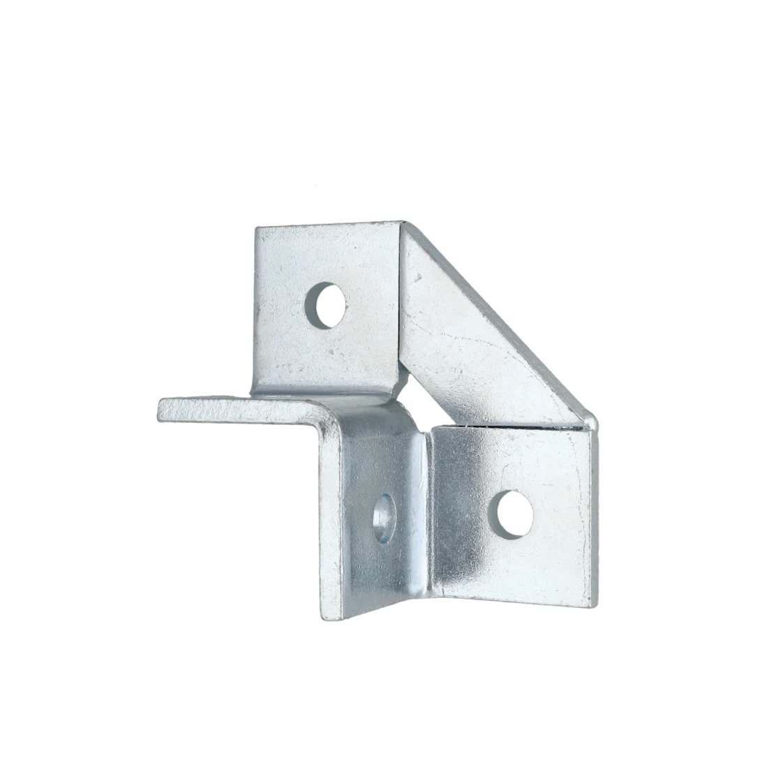 Montážní úhelník - 2x2 otvory pro profil 41x21 a 41x41