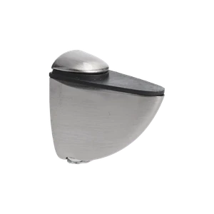 ZAMAK držák pro skleněné police, sklo 5–10 mm, Al/Zn - slide 0
