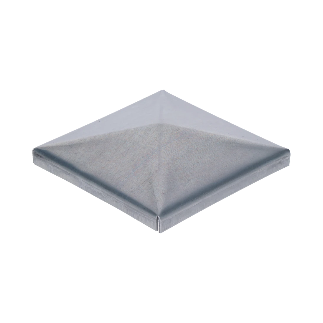 Stříška na sloupek  pozinkovaná 80x80x1,5 mm