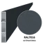Poškodený profil 100x16mm, L-6000mm, práškový lak, štruktúra RAL7016