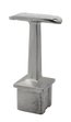 Držák madla pevný na trubku ø 42.4mm (66x82mm), broušená nerez K320 / AISI304