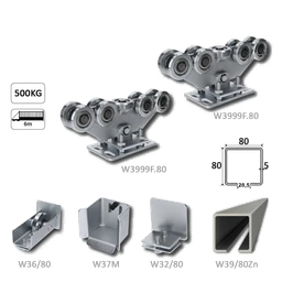 Samonos do 500 kg/6 m, profil 80 × 80 × 5 mm, Zn