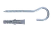 Hmoždinka univerzálna 6.0x30 so skrutkou 4.0x55 s kruhovým hákom