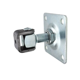 Záves M16 platňa 80x80mm, nastaviteľný 1D, čiastočný pozink