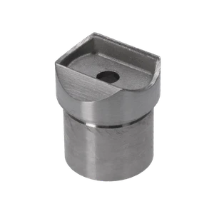 Držák madla ø33.7mm na trubku ø33.7mm, broušená AISI304 - slide 0