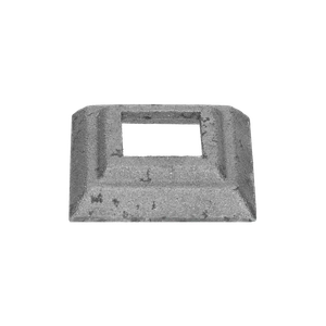 Krytka 62x62x16mm s otvorem 26x26mm, odlitek - slide 2