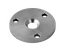 Kotevní deska (80x6 mm) na dřevěný sloup, otvor: ø 25/13 mm, broušená nerez K320 / AISI304