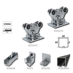 Samonos do 230 kg/ 4 m, profil 60 x 60 x 4 mm, Fe