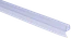 plastové tesnenie na sklo 6mm, medzi sklenené dvere a stenu alebo podlahu, 2200mm