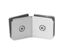 Svorka skla mezi sklo a sklo 135°, sklo 8-10mm, AISI304