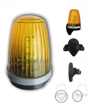 LED lampa F5000, 12/24/230V, zabudovaná anténa - slide 1