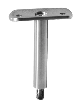 Držák madla ø42.4mm, pevný M8, broušená AISI304