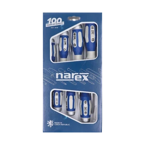 Sada profi úderových skrutkovačov 7 dielna, výrobca NAREX, 3,5 x 75, 4,5 x 90, 5,5 x 100, 7,0 x 125, 8,0 x 150, PH1 x 80, PH2 X 100 - slide 0