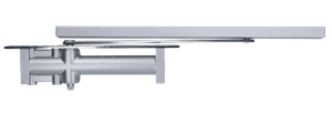 Skrytý hydraulický zavírač, max dveře 1200mm 65kg, Al, šedá - slide 0