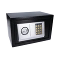 Nábytkový elektronický trezor (310x200x200mm), hrúbka: dverí 3mm, telo 1mm, vnútorné rozmery 305x140x195mm, farba: čierna - slide 0