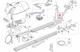 PRSP01 kit - běžec plastový pro SPIDER