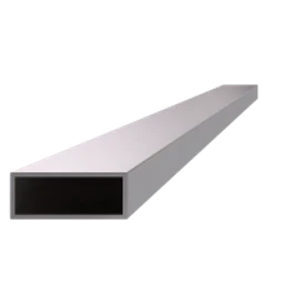 Profil uzatvorený 50x20x2 mm, brúsená nerez K320 /AISI304