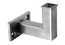 Držák madla na stěnu (58x72mm), broušená nerez K320 / AISI304