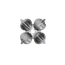 DOPREDAJ Kvet 70x70 mm, 1,5mm, diera ø 8mm