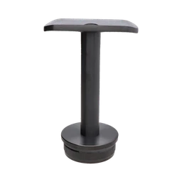 Držák madla pevný na trubku ø 42.4mm, narážecí, PVD - černá
