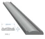 Pásovina plochá B 20x4x3000 mm s oblúčikom, mäkká, cena za KUS (3m)