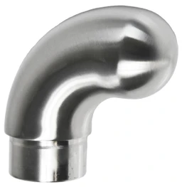 Ukončenie - koleno na trubku ø42.4mm, brúsená AISI304