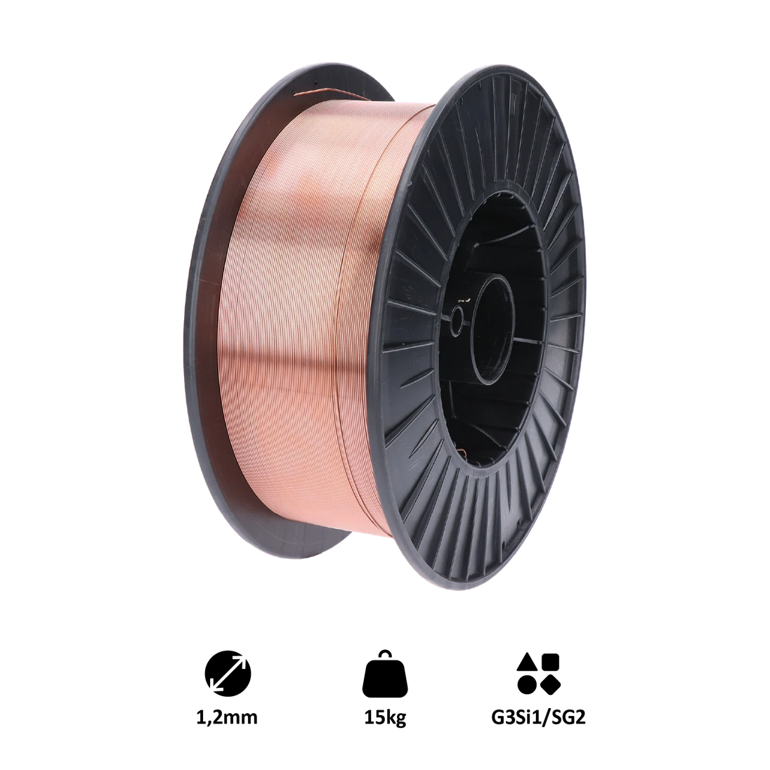 Drát svařovací 1.2mm-MIG/MAG(CO2), G3Si1/SG2 15kg