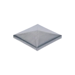 Stříška na sloupek  pozinkovaná 50x50x1,5 mm