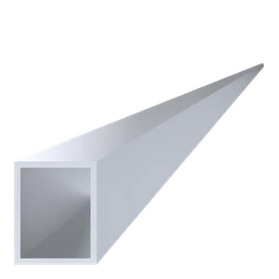 Poškodený jokel 50x40x3mm, L-6000mm, hliník bez povrchovej úpravy