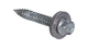 samozávrtná skrutka bimetalová, 6x38mm, s podložkou s priemerom 16mm, pre plechy do 2mm