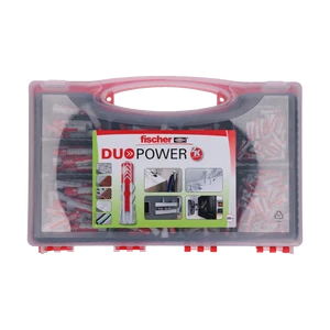 fischer RED-BOX DuoPower, 280ks univerzálních hmoždinek Fischer - slide 1