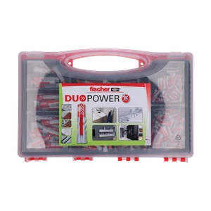 Fischer RED-BOX DuoPower, 280ks univerzálních hmoždinek Fischer - slide 1