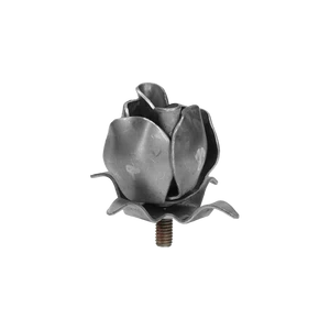 Růže  H 45 x L 45 mm, tl. 1,5 mm, se závitem M6 - slide 0