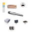 TO5024I sada pre jednokrídlovú bránu do 5m/krídlo, 1x TO5024I (24V, 120W, 2200N), 1x MC824H, 1x ON2E, 1x OXIBD, 1 pár EPMB, pre intenzívnu prevádzku