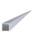 Poškodený jokel 40x40x3mm, L-6000mm, hliník bez povrchovej úpravy