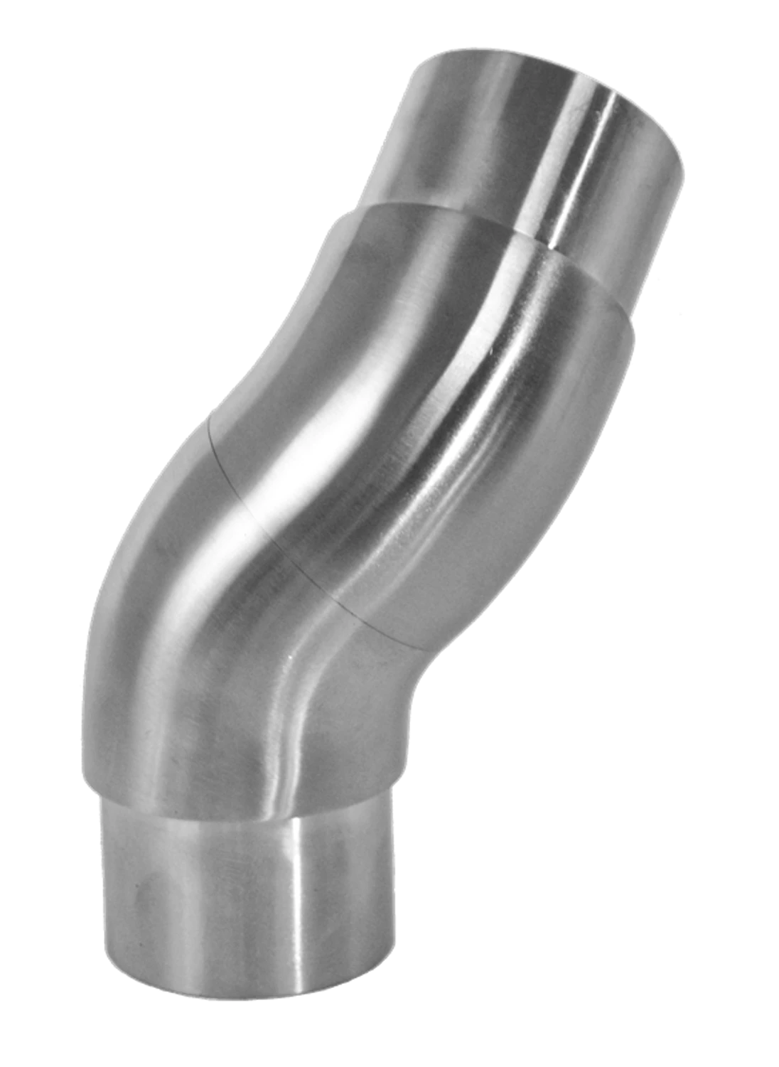 Spojka nastavitelná na trubku ø42.4mm, broušená nerez AISI304