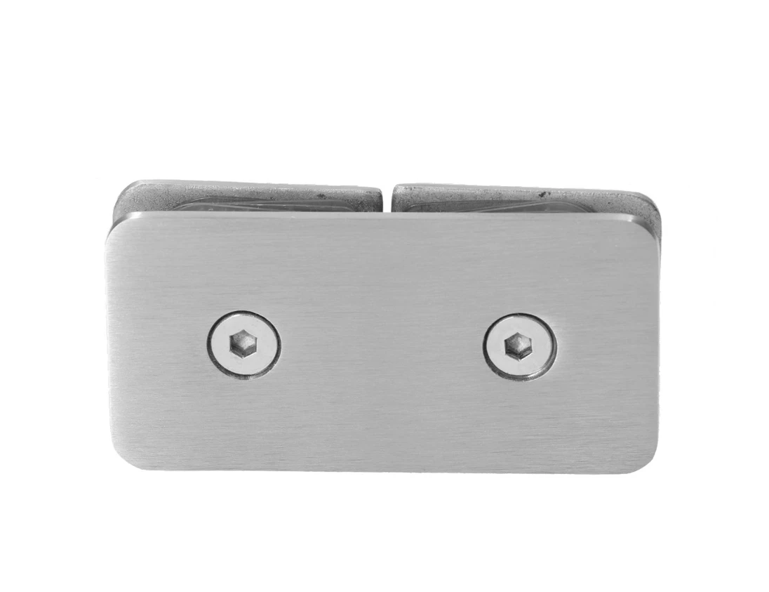 Svorka skla mezi sklo a sklo 180°, sklo 8-10mm, AISI304
