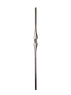 Stĺp ø 25 x 1200 mm, kovaný